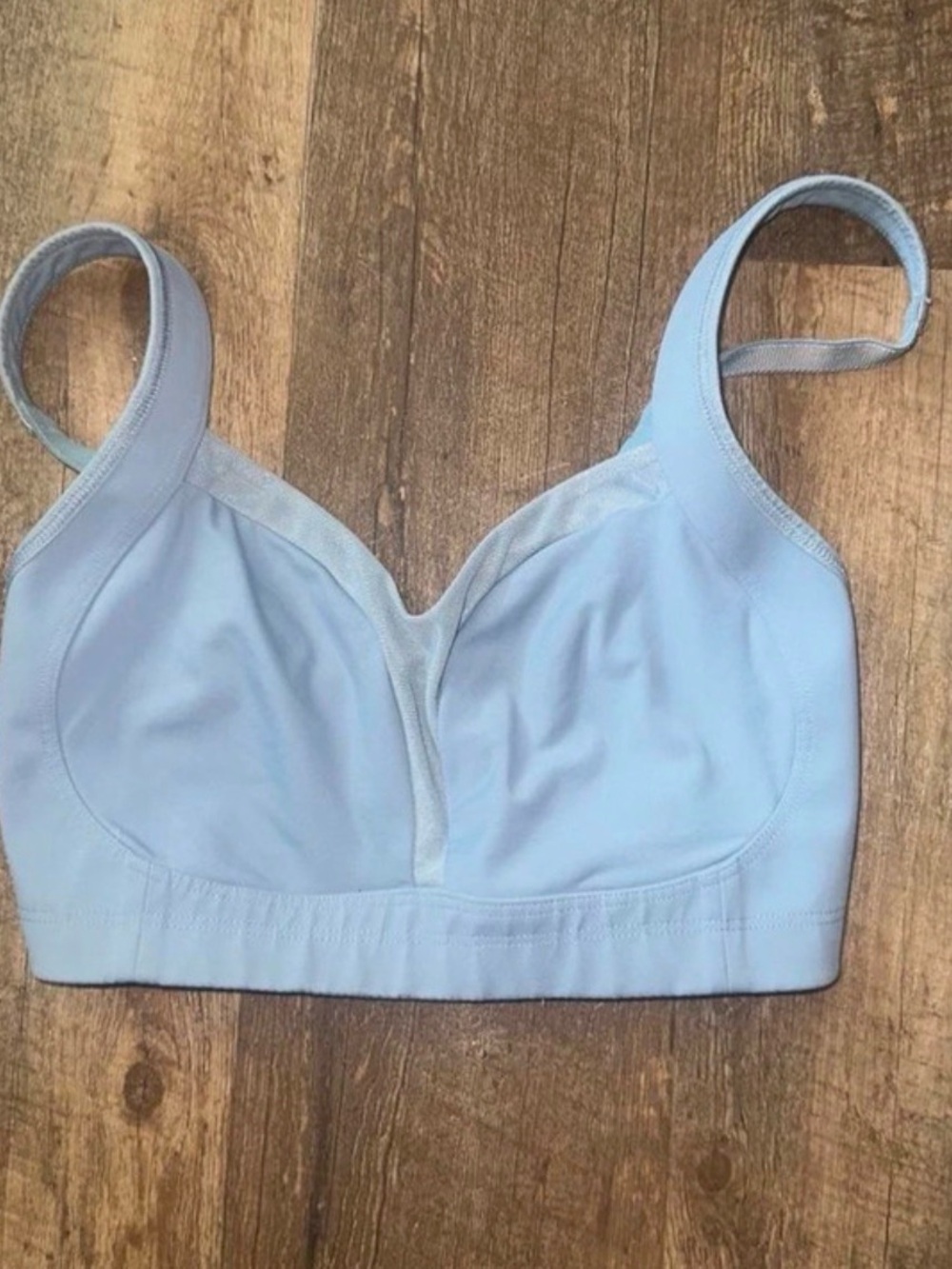 lululemon athletica Light Blue Wireless Sports Bra